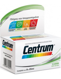CENTRUM Complete from A to Zinc 60 Tabs