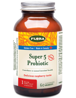 FMD (FLORA) Super 5 Probiotic 60 Chewable Lozenges