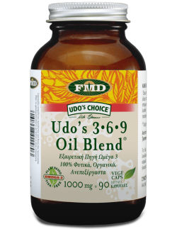 FMD (FLORA) UDO' S CHOICE Udo's 3-6-9 Oil Blend 1000mg 90 Caps