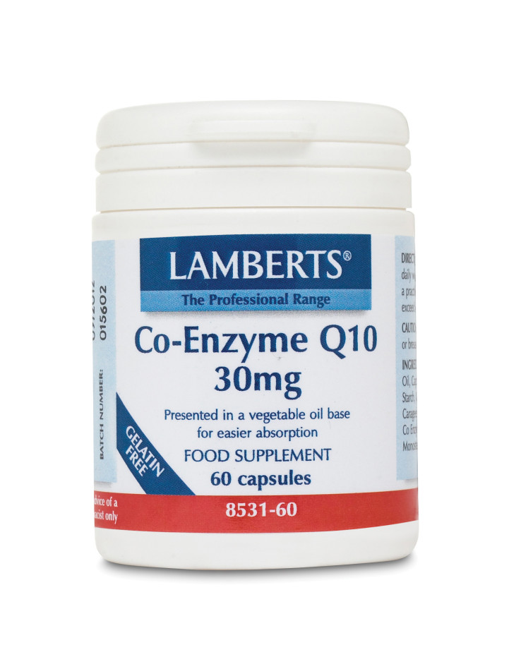 LAMBERTS Co-Enzyme Q10 30mg 60 caps