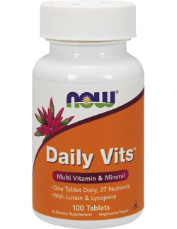 NOW Daily Vits 100 Tablets