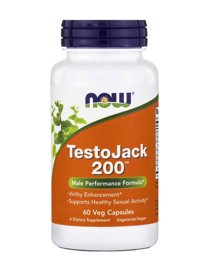NOW TestoJack 200 60 Veg Caps