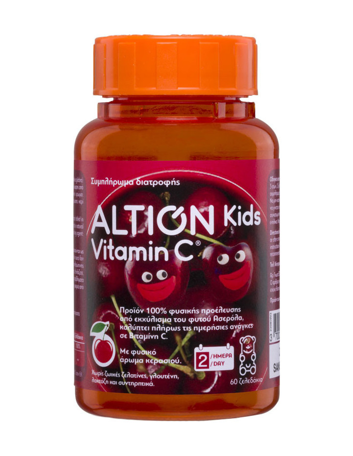 ALTION Kids Vitamin C 60 ζελεδάκια