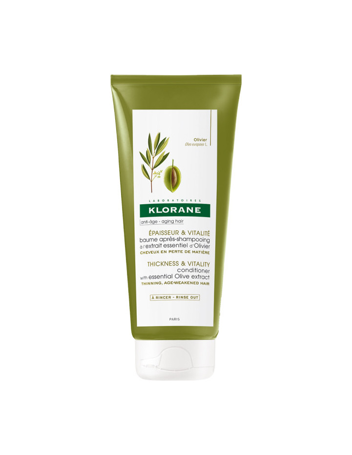 KLORANE Thickness & Vitality Conditioner with Essential Olive Extract 200ml