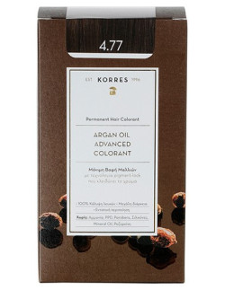 KORRES Argan Oil Advanced Chocolate  4.77 Σκούρο Σοκολατί, 50ml