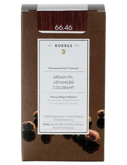 KORRES Argan Oil Advanced Colorant 66.46 Έντονο Κόκκινο Βουργουνδίας, 50ml
