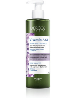 VICHY Dercos Nutrients Vitamin A.C.E Shine Shampoo 250ml