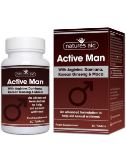 NATURES AID Active Man 60 tabs