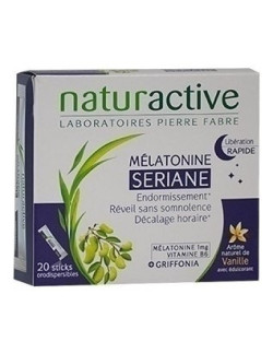 NATURACTIVE Seriane Μελατονίνη & Γκριφόνια για τον ύπνο, 20 sticks