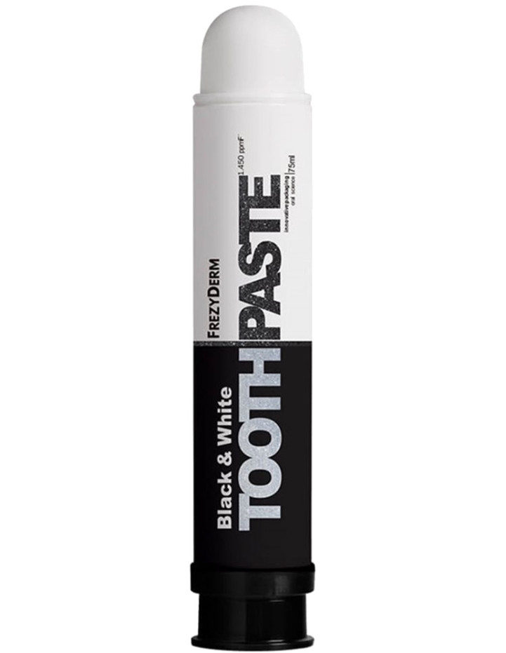 FREZYDERM Black & White Toothpaste 75ml