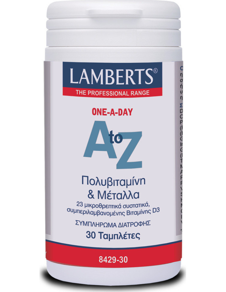 LAMBERTS A to Z Multivitamins & Minerals 30 Tabs