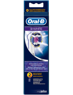 ORAL-B 3D White 2 replacement brush heads