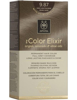 APIVITA my Color Elixir 9.87 Very Light Blonde Pearl Sand - Ξανθό Πολύ Ανοιχτό Περλέ Μπεζ