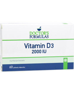 DOCTOR'S FORMULAS Vitamin D3 2000iu 60Caps