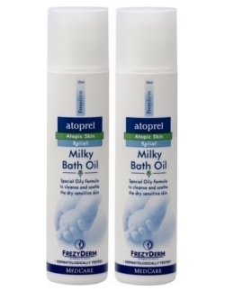 Frezyderm Atoprel Milky Bath Oil 2x125ml