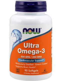 NOW Omega-3 500 EPA / 250 DHA 90 softgels