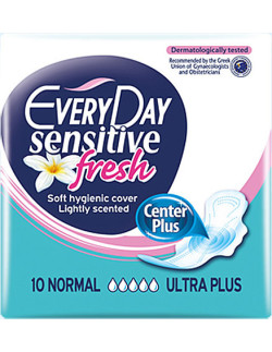 EVERY DAY Fresh Lightly Scented Normal Ultra Plus 10 τμχ