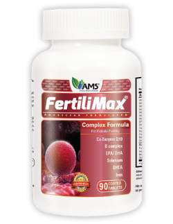 AMS Fertilimax Complex Formula for Female Fertility, 90 Tabs