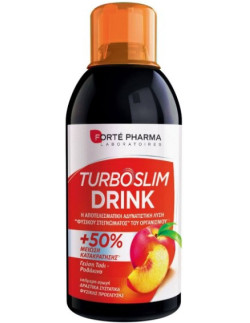 Forte Pharma Turboslim Drink Γεύση Τσάι-Ροδάκινο, 500ml