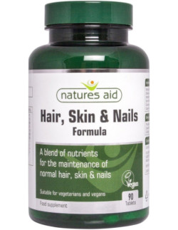 NATURES AID Hair, Skin and Nails Formula 90 Tabs