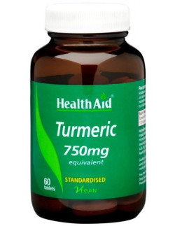 HEALTH AID Turmeric 750mg 60 tabs