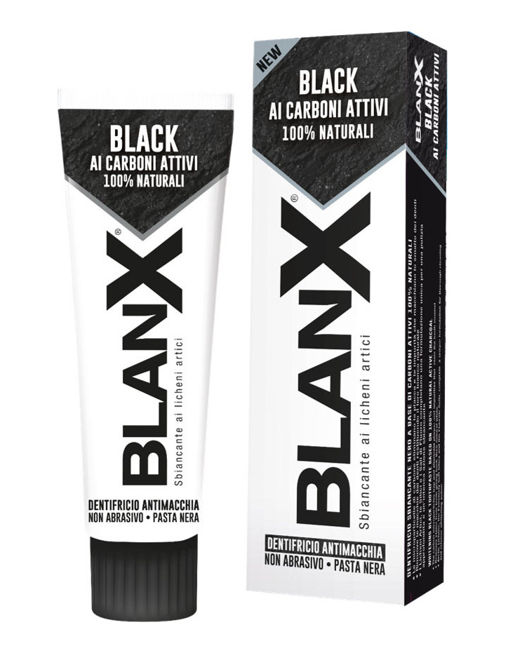 BLANX 100% Natural Active Charcoal Toothpaste 75ml