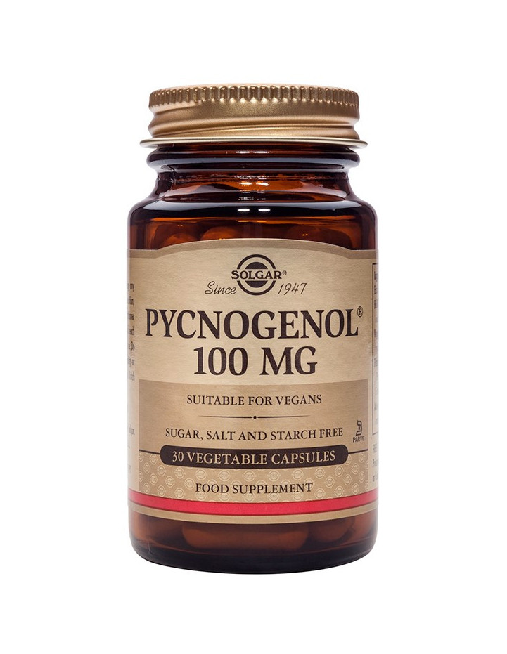 SOLGAR Pycnogenol 100mg Veg.Caps 30s