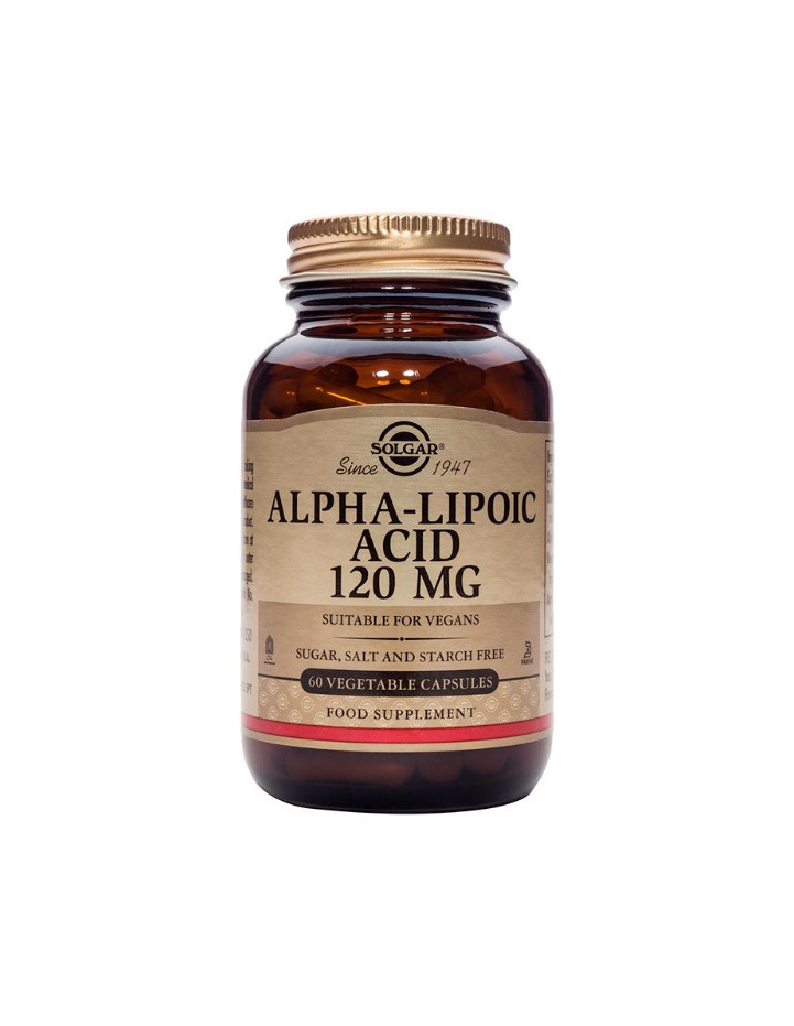 SOLGAR Alpha Lipoic Acid 120mg Veg.Caps 60s
