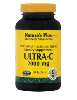 NATURES PLUS Ultra C 2000 mg S/R Rose Hips 60 tabs