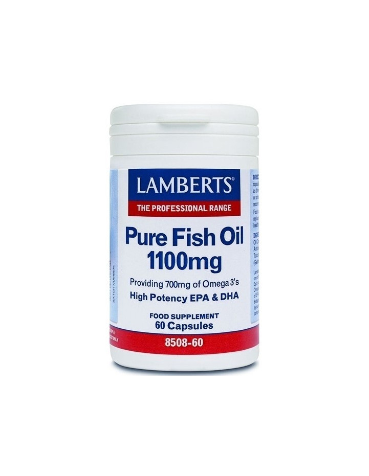 Lamberts Pure Fish Oil 1100mg 60 caps
