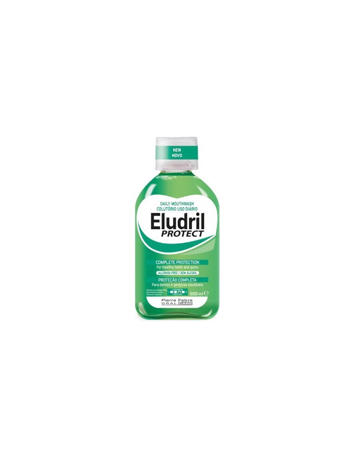 Eludril Protect Alcohol-Free Mouthwash 500ml
