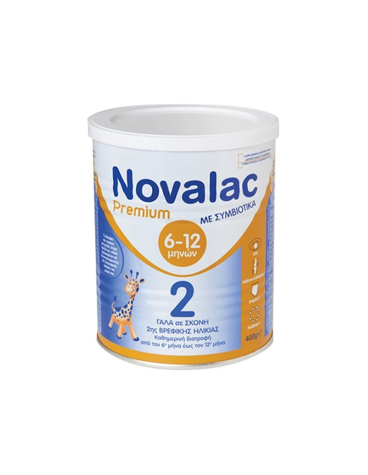 Novalac Premium 2 γάλα 2ης βρεφικής ηλικίας σε σκόνη 400gr