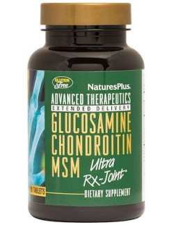 NATURE'S PLUS Glucosamine Chondroitin MSM Ultra RX-Joint 90 Tabs
