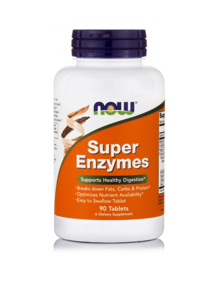 NOW Super Enzymes 90 Tabs