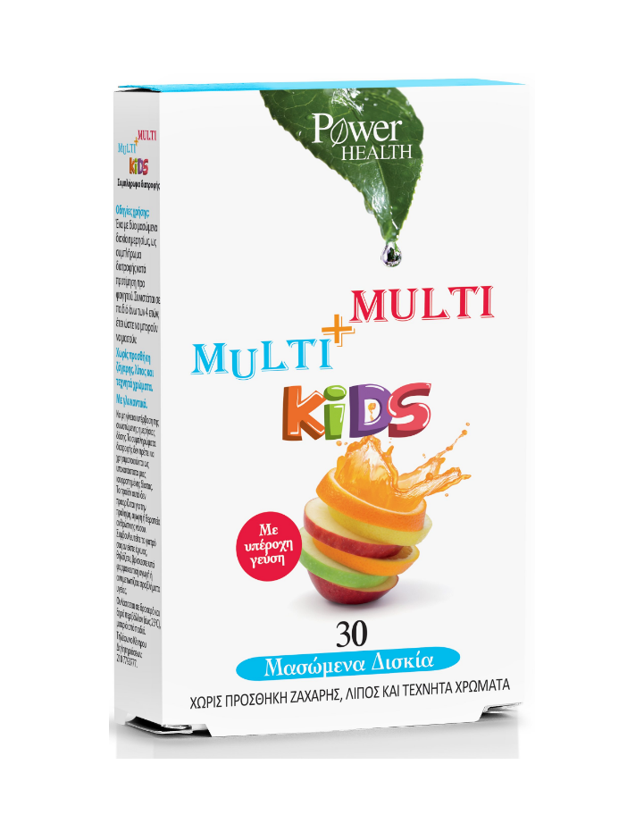 Power Health MULTI+MULTI Kids, 30 chewable tabs