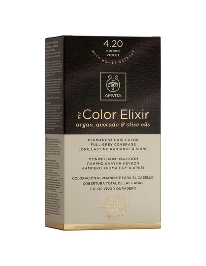 APIVITA my Color Elixir 4.20  - Καστανό Βιολετί