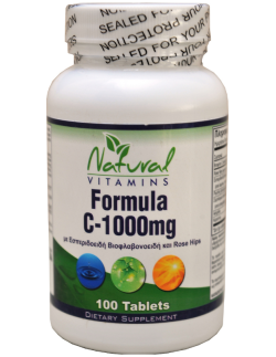 NATURAL VITAMINS Vitamin C 1000mg 100 tabs
