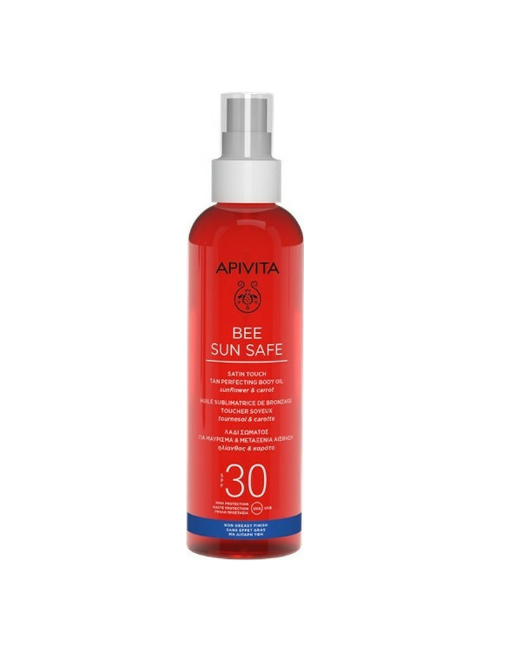 APIVITA Bee Sun Safe Tan Perfecting Body Oil SPF30 200ml