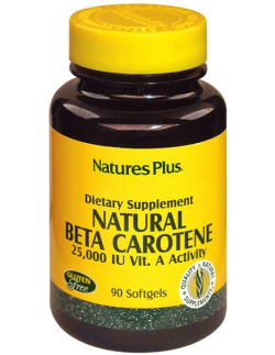 NATURES PLUS Natural Beta Carotene 16mg, 90 caps