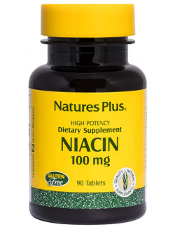 NATURES PLUS Niacin 100mcg, 90 tabs