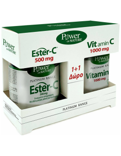 POWER HEALTH Ester-C 500mg 50 tabs & Vitamin C 1000mg 20 tabs