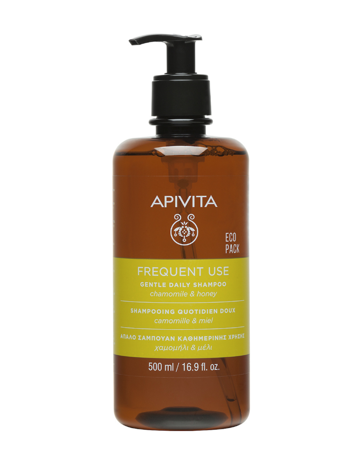 APIVITA Frequent Use Gentle Daily Shampoo with Chamomile & Honey 500ml