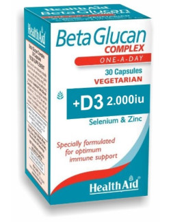 HEALTH AID Beta Glucan Complex, 30 caps