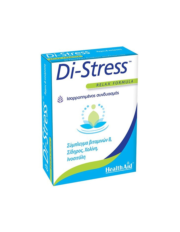 HEALTH AID Di-Stress Relax Formula 30 Tabs