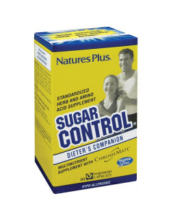 NATURES PLUS Sugar Control 60 veg. caps