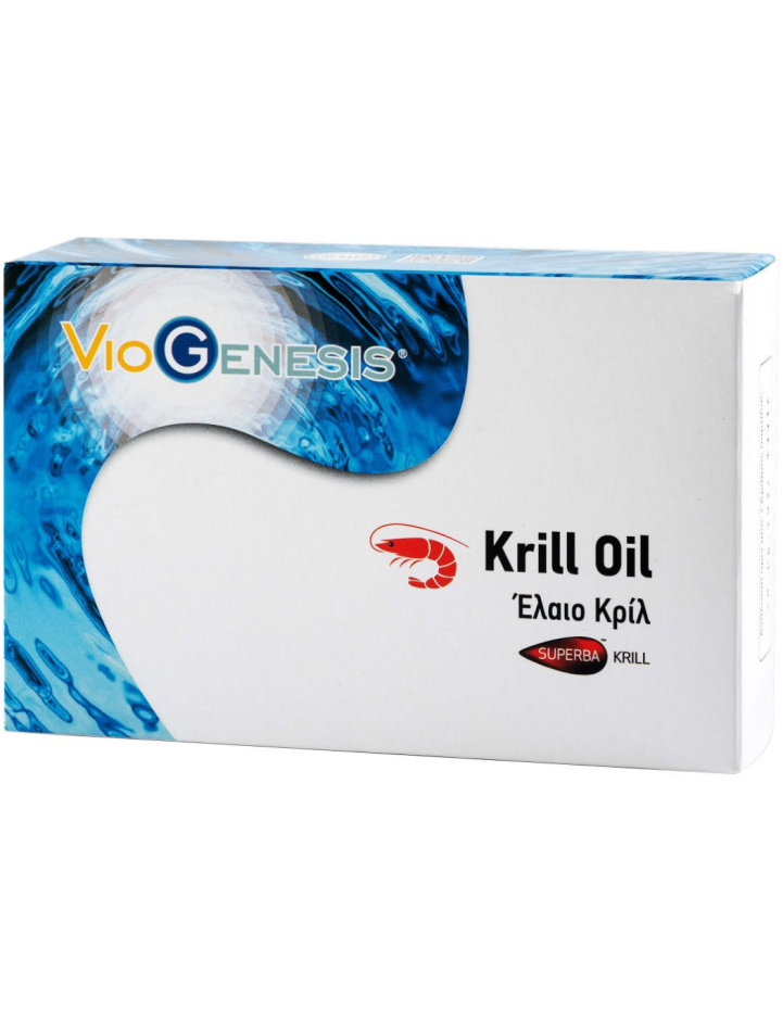 Viogenesis Krill Oil 1200mg 60 Caps