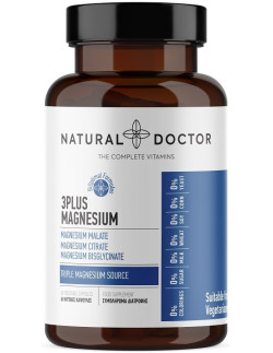 NATURAL DOCTOR 3Plus Magnesium 60 Veg.Caps