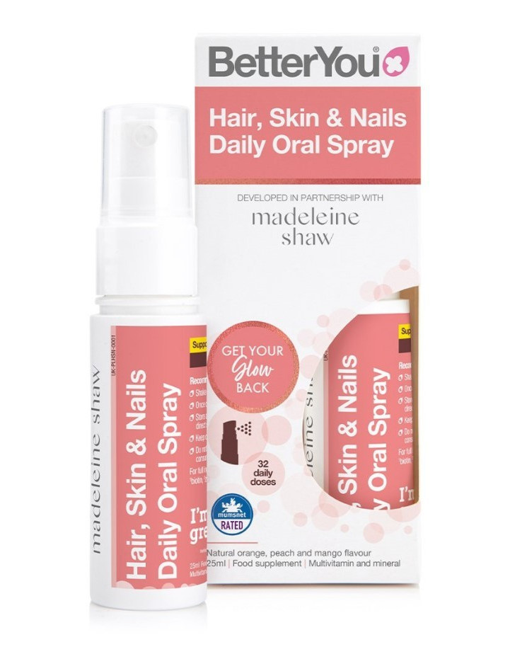 BetterYou Hair, Skin & Nails Daily Oral Spray 25ml