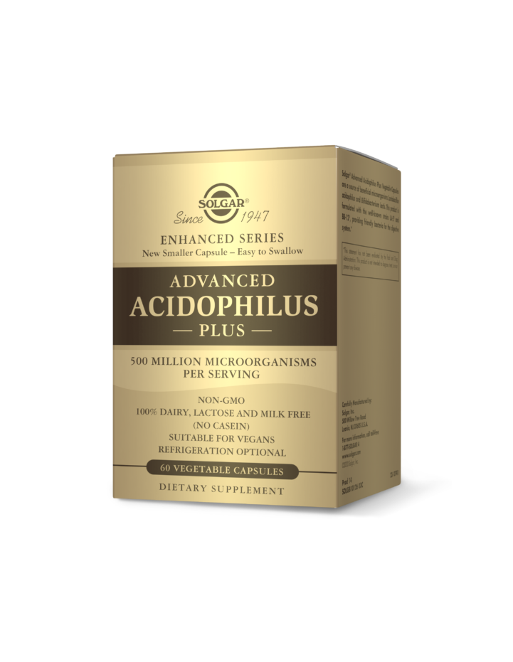Solgar Advanced Acidophilus Plus 60 veg.caps