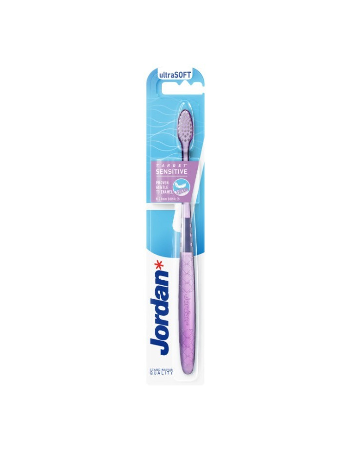 JORDAN Target Sensitive Adult Toothbrush Μωβ